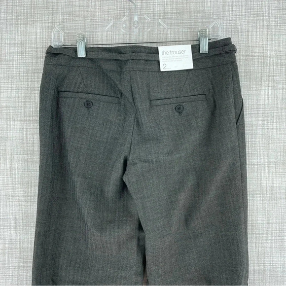 NWT GAP the Trouser wide leg wool blend Womens Size 2 Reg 1522 - Picture 6 of 12